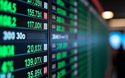Papan indeks saham Bursa Malaysia
